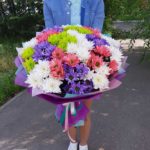 Букет из хризантем