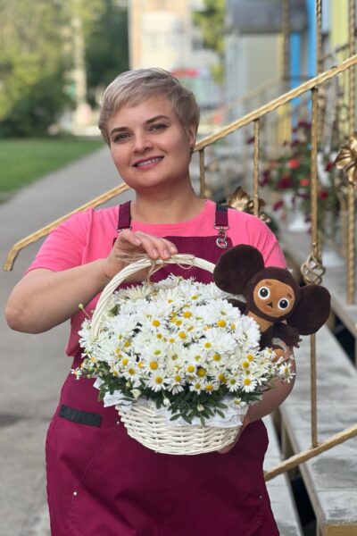 Корзинка с игрушкой