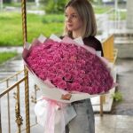 букет из 101 розы